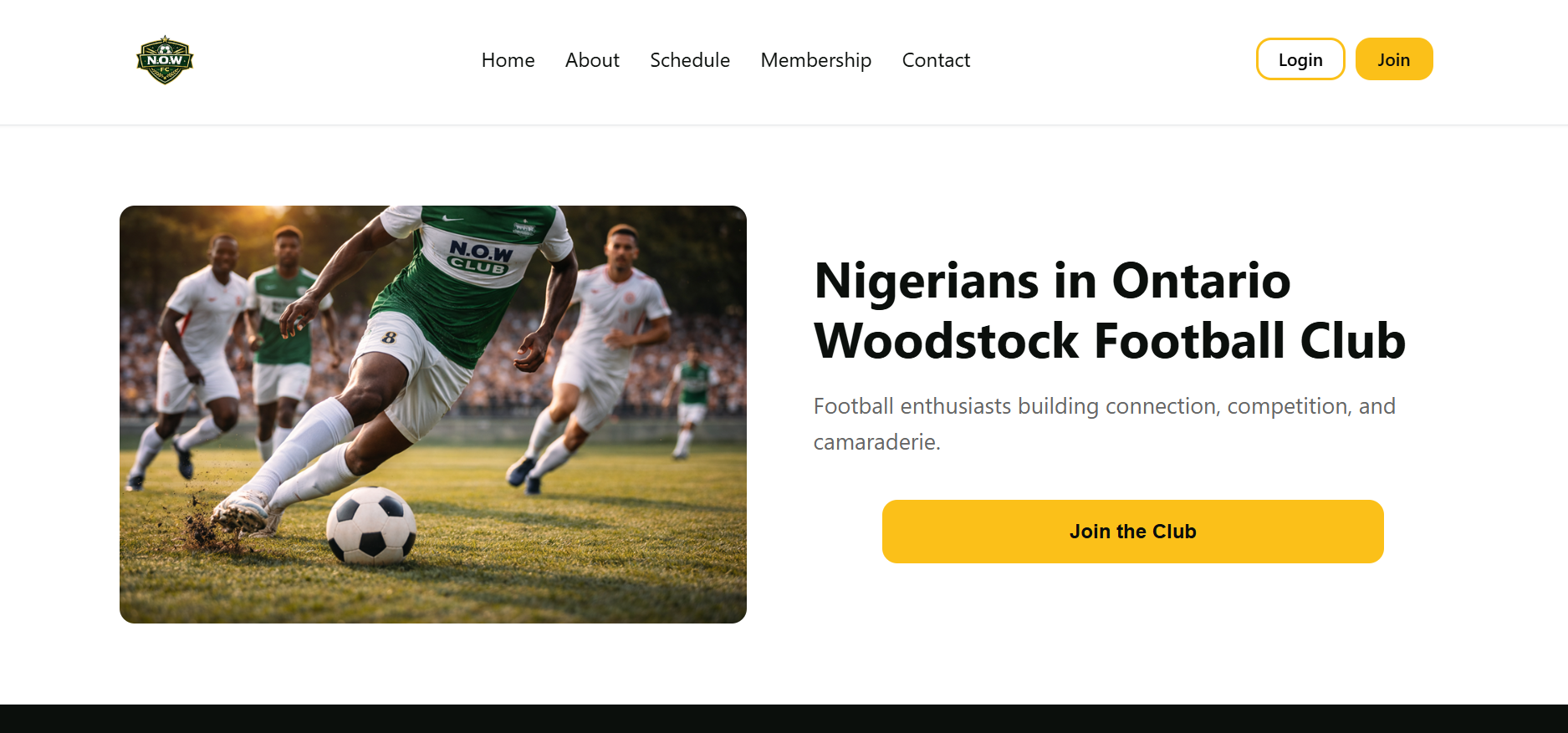 Football Club Website